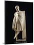 Marble Statue of Ephebe Athlete Wrapped in Chlamys, from Aydin-null-Mounted Premium Giclee Print