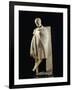 Marble Statue of Ephebe Athlete Wrapped in Chlamys, from Aydin-null-Framed Giclee Print