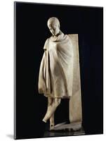 Marble Statue of Ephebe Athlete Wrapped in Chlamys, from Aydin-null-Mounted Giclee Print