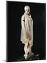 Marble Statue of Ephebe Athlete Wrapped in Chlamys, from Aydin-null-Mounted Premium Giclee Print