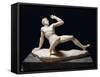 Marble Statue of Falling Gaul, Roman Copy of Pergamon School Original-null-Framed Stretched Canvas