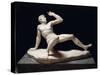 Marble Statue of Falling Gaul, Roman Copy of Pergamon School Original-null-Stretched Canvas