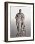 Marble Statue of Farnese Hercules-null-Framed Giclee Print