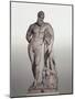 Marble Statue of Farnese Hercules-null-Mounted Giclee Print