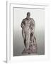 Marble Statue of Farnese Hercules-null-Framed Giclee Print