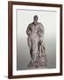 Marble Statue of Farnese Hercules-null-Framed Giclee Print