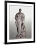 Marble Statue of Farnese Hercules-null-Framed Giclee Print