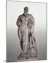 Marble Statue of Farnese Hercules-null-Mounted Giclee Print