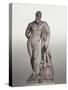 Marble Statue of Farnese Hercules-null-Stretched Canvas