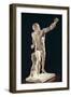 Marble Statue of Gladiator known as Borghese-null-Framed Premium Giclee Print