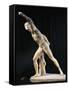 Marble Statue of Gladiator-null-Framed Stretched Canvas