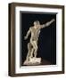 Marble Statue of Gladiator-null-Framed Giclee Print