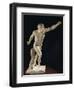 Marble Statue of Gladiator-null-Framed Giclee Print