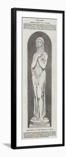 Marble Statue of Helen Veiled-null-Framed Giclee Print