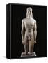 Marble Statue of Kouros, known as Apollo Milani-null-Framed Stretched Canvas