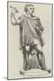 Marble Statue of Macbeth-null-Mounted Giclee Print