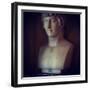 Marble Statue of Male Figure-Tim Kahane-Framed Photographic Print