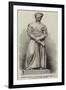 Marble Statue of Manockjee Nesserwanjee, by J H Foley, Ra-null-Framed Giclee Print