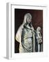 Marble Statue of Messalina Holding Britannicus, from Rome Surroundings, Detail-null-Framed Giclee Print