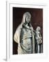 Marble Statue of Messalina Holding Britannicus, from Rome Surroundings, Detail-null-Framed Giclee Print