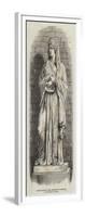 Marble Statue of Mrs Siddons (By Campbell), in Westminster Abbey-null-Framed Giclee Print