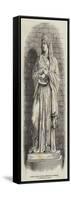 Marble Statue of Mrs Siddons (By Campbell), in Westminster Abbey-null-Framed Stretched Canvas