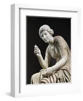 Marble Statue of Muse Calliope, Detail-null-Framed Giclee Print
