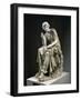 Marble Statue of Muse Calliope-null-Framed Giclee Print