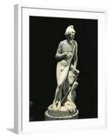 Marble Statue of Paris by Nicolas-Francois Gillet-null-Framed Giclee Print