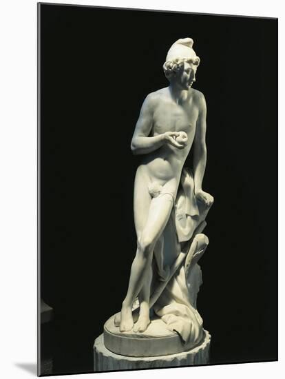 Marble Statue of Paris by Nicolas-Francois Gillet-null-Mounted Giclee Print