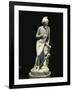 Marble Statue of Paris by Nicolas-Francois Gillet-null-Framed Giclee Print