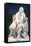 Marble Statue of Pierre Corneille-null-Framed Stretched Canvas