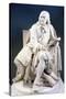 Marble Statue of Pierre Corneille-null-Stretched Canvas