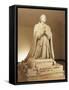 Marble Statue of Pius VI-Antonio Canova-Framed Stretched Canvas