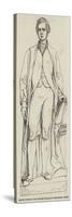 Marble Statue of Sir William Follett, in Westminster Abbey-null-Stretched Canvas