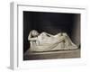 Marble Statue of Sleeping Ariadne, Abandoned by Theseus on Naxos-null-Framed Giclee Print