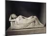 Marble Statue of Sleeping Ariadne, Abandoned by Theseus on Naxos-null-Mounted Giclee Print