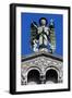 Marble Statue of the Archangel Michael, Church of St Michael, Foro-null-Framed Giclee Print