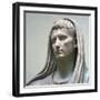 Marble statue of the Emperor Augustus as Pontifex Maximus, 1st century BC-Unknown-Framed Giclee Print