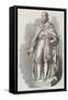 Marble Statue of the King of Spain-null-Framed Stretched Canvas