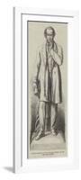 Marble Statue of the Late Mr Cobden in the Peel Park, Salford-null-Framed Premium Giclee Print