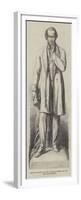 Marble Statue of the Late Mr Cobden in the Peel Park, Salford-null-Framed Premium Giclee Print