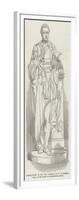 Marble Statue of the Poet Campbell, by W C M Marshall, Ara, to Be Placed in Westminster Abbey-null-Framed Giclee Print