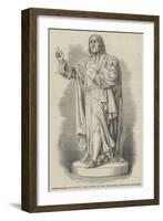 Marble Statue of the Reverend John Wesley, at the Theological Institution, Richmond-null-Framed Giclee Print