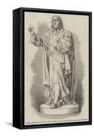 Marble Statue of the Reverend John Wesley, at the Theological Institution, Richmond-null-Framed Stretched Canvas