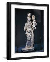 Marble Statue of Tyche, Goddess of Fortune, from Prusias Ad Hypium, Turkey-null-Framed Giclee Print