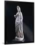 Marble Statue of Woman, from Aphrodisias, Turkey-null-Framed Giclee Print