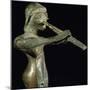 Marble Statue of Writer Sitting-null-Mounted Giclee Print