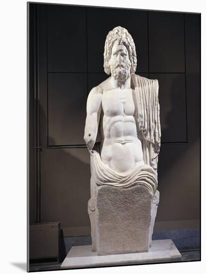 Marble Statue of Zeus from Gaza-null-Mounted Giclee Print