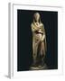 Marble Statue Portraying Roman Matron, from Colony of Cirta, Algeria-null-Framed Giclee Print